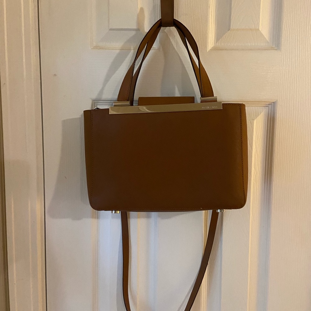 Michael Kors Tilda brown leather bag